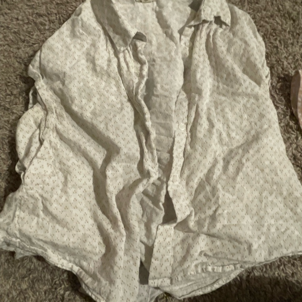 These botton down shirts my friend and I wore to the beach!